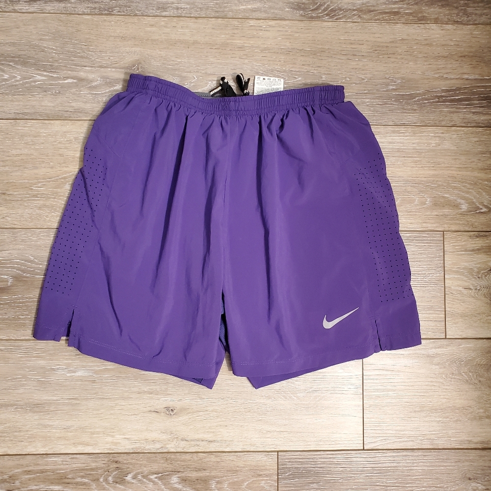 Mens Nike pro combat running shorts 2-1 size small